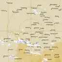 Live Rainbow Weather Radar - 128km - Rain Rate