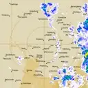 Live Rainbow Weather Radar - 128km - Rain Rate