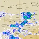 Live Rainbow Weather Radar - 128km - Rain Rate