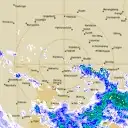 Live Rainbow Weather Radar - 128km - Rain Rate