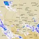 Live Rainbow Weather Radar - 128km - Rain Rate
