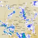 Live Rainbow Weather Radar - 128km - Rain Rate