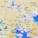 Live Rainbow Weather Radar - 128km - Rain Rate