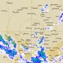 Live Rainbow Weather Radar - 128km - Rain Rate