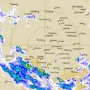 Live Rainbow Weather Radar - 128km - Rain Rate