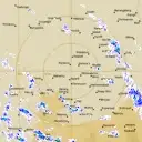 Live Rainbow Weather Radar - 128km - Rain Rate