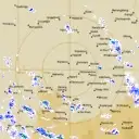 Live Rainbow Weather Radar - 128km - Rain Rate