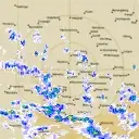 Live Rainbow Weather Radar - 128km - Rain Rate