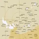 Live Rainbow Weather Radar - 128km - Rain Rate