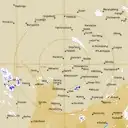 Live Rainbow Weather Radar - 128km - Rain Rate