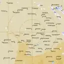 Live Rainbow Weather Radar - 128km - Rain Rate
