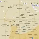 Live Rainbow Weather Radar - 128km - Rain Rate