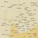 Live Rainbow Weather Radar - 128km - Rain Rate