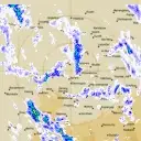 Live Rainbow Weather Radar - 128km - Rain Rate