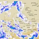 Live Rainbow Weather Radar - 128km - Rain Rate
