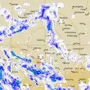 Live Rainbow Weather Radar - 128km - Rain Rate