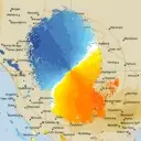 Live Rainbow Weather Radar - 128km - Doppler Wind