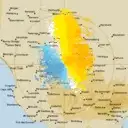 Live Rainbow Weather Radar - 128km - Doppler Wind