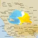 Live Rainbow Weather Radar - 128km - Doppler Wind