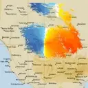 Live Rainbow Weather Radar - 128km - Doppler Wind