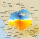 Live Rainbow Weather Radar - 128km - Doppler Wind
