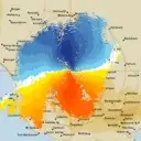 Live Rainbow Weather Radar - 128km - Doppler Wind