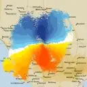Live Rainbow Weather Radar - 128km - Doppler Wind