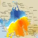 Live Rainbow Weather Radar - 128km - Doppler Wind