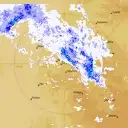 Live Yeoval Weather Radar - 128km - Rain Rate