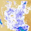 Live Yeoval Weather Radar - 128km - Rain Rate