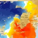 Live Yeoval Weather Radar - 128km - Doppler Wind