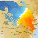 Live Yeoval Weather Radar - 128km - Doppler Wind