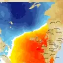 Live Yeoval Weather Radar - 128km - Doppler Wind