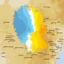 Live Yeoval Weather Radar - 128km - Doppler Wind