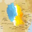Live Yeoval Weather Radar - 128km - Doppler Wind