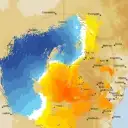 Live Yeoval Weather Radar - 128km - Doppler Wind
