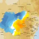 Live Yeoval Weather Radar - 128km - Doppler Wind