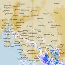 Live Mildura Weather Radar - 512km - Rain Rate