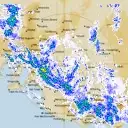 Live Mildura Weather Radar - 512km - Rain Rate