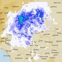 Live Mildura Weather Radar - 256km - Rain Rate