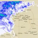 Live Mildura Weather Radar - 128km - Rain Rate