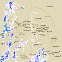 Live Mildura Weather Radar - 128km - Rain Rate