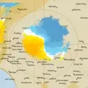 Live Mildura Weather Radar - 128km - Doppler Wind