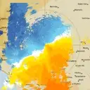 Live Mildura Weather Radar - 128km - Doppler Wind