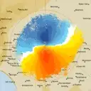 Live Mildura Weather Radar - 128km - Doppler Wind