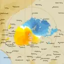 Live Mildura Weather Radar - 128km - Doppler Wind