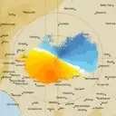 Live Mildura Weather Radar - 128km - Doppler Wind