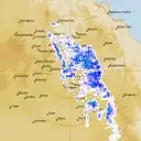 Live Taroom Weather Radar - 256km - Rain Rate