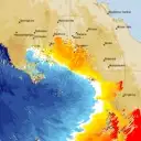Live Taroom Weather Radar - 128km - Doppler Wind