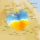 Live Taroom Weather Radar - 128km - Doppler Wind
